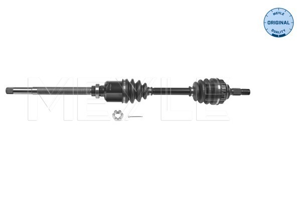 Напіввісь (передня) Citroen Berlingo 96-05/Xsara 97-11/Peugeot Partner 96-11 (R) (+ABS29z)