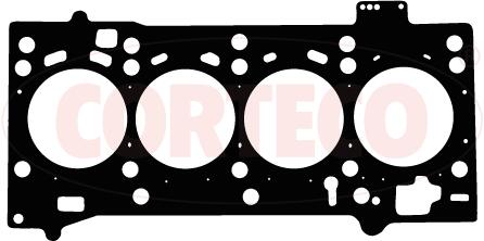 Прокладка ГБЦ VW Caddy 2.0 TDI 15-, Ø82,00mm, 1,71mm, 3 метки