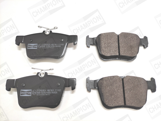 Колодки гальмівні задні audi a3/vw golf 12-/touran/passat b8 14-/skoda karoq 17-/octavia 20-