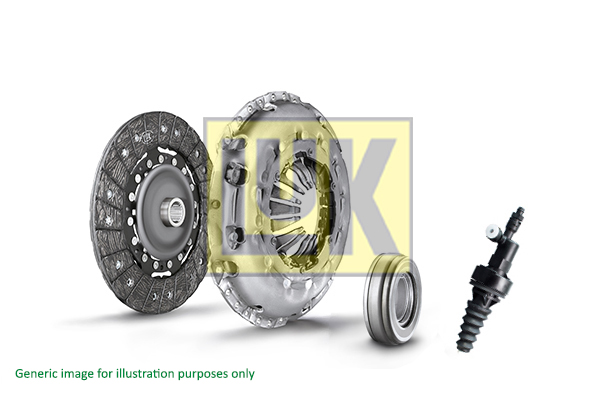 Комплект зчеплення Skoda Fabia/Octavia 1.4 16V 99-13 (d=200mm) (+вижимний)
