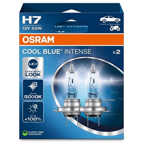 Лампа фарна H7 12V PX26d 55W COOL BLUE INTENSE Next Gen компл. eco-упаковка (вир-во OSRAM)