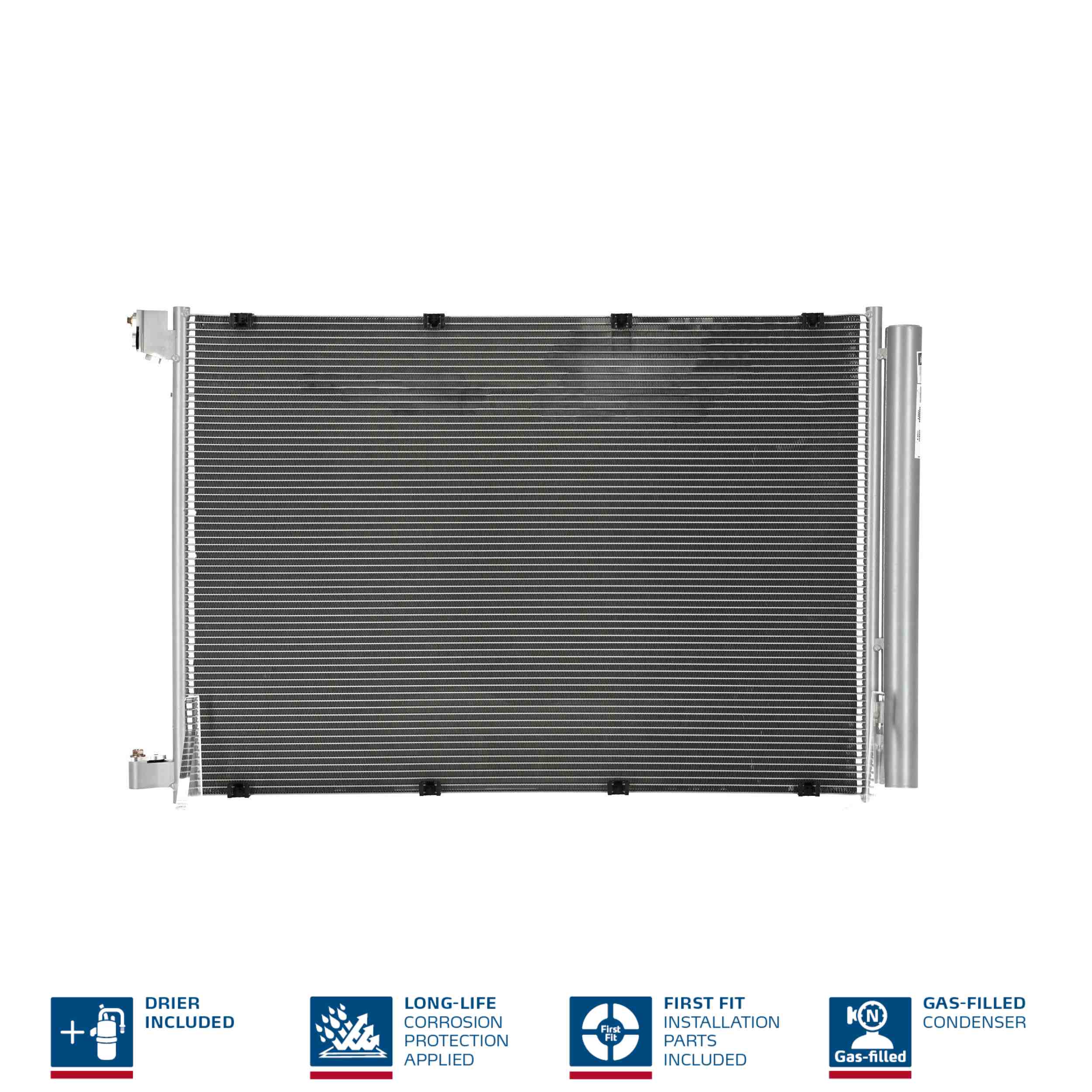 Радіатор кондиціонера (з осушувачем) MB Vito (W447)/C-class (W205)/E-class (W213) 16-