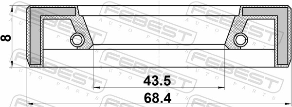 95FAY45680708X FEBEST
