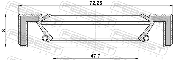 95GAS49720808X FEBEST