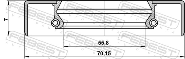 95GDS57700707X FEBEST