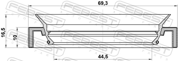 95HAS46691016C FEBEST