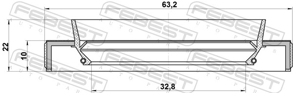 95HBS34631022L FEBEST