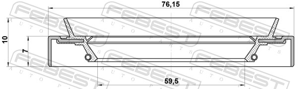 95HDS61760710X FEBEST