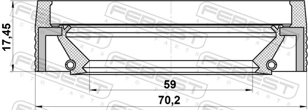 95MBS61700817X FEBEST