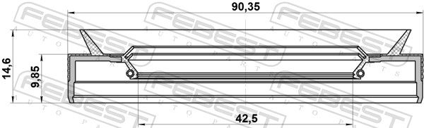 95PES44901015C FEBEST