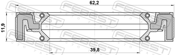 95QAS41621212X FEBEST
