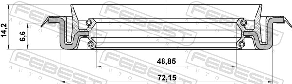 95TCS50720714X FEBEST