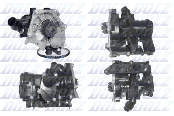 Помпа води Audi A3/A4/A5/A6/VW Golf VII/Passat VIII/Skoda Octavia IV/SuperB III 1.8/2.0 TSI/TFSI 14-