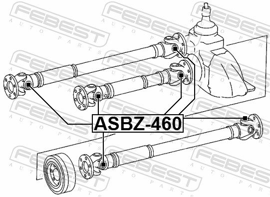 ASBZ460 FEBEST