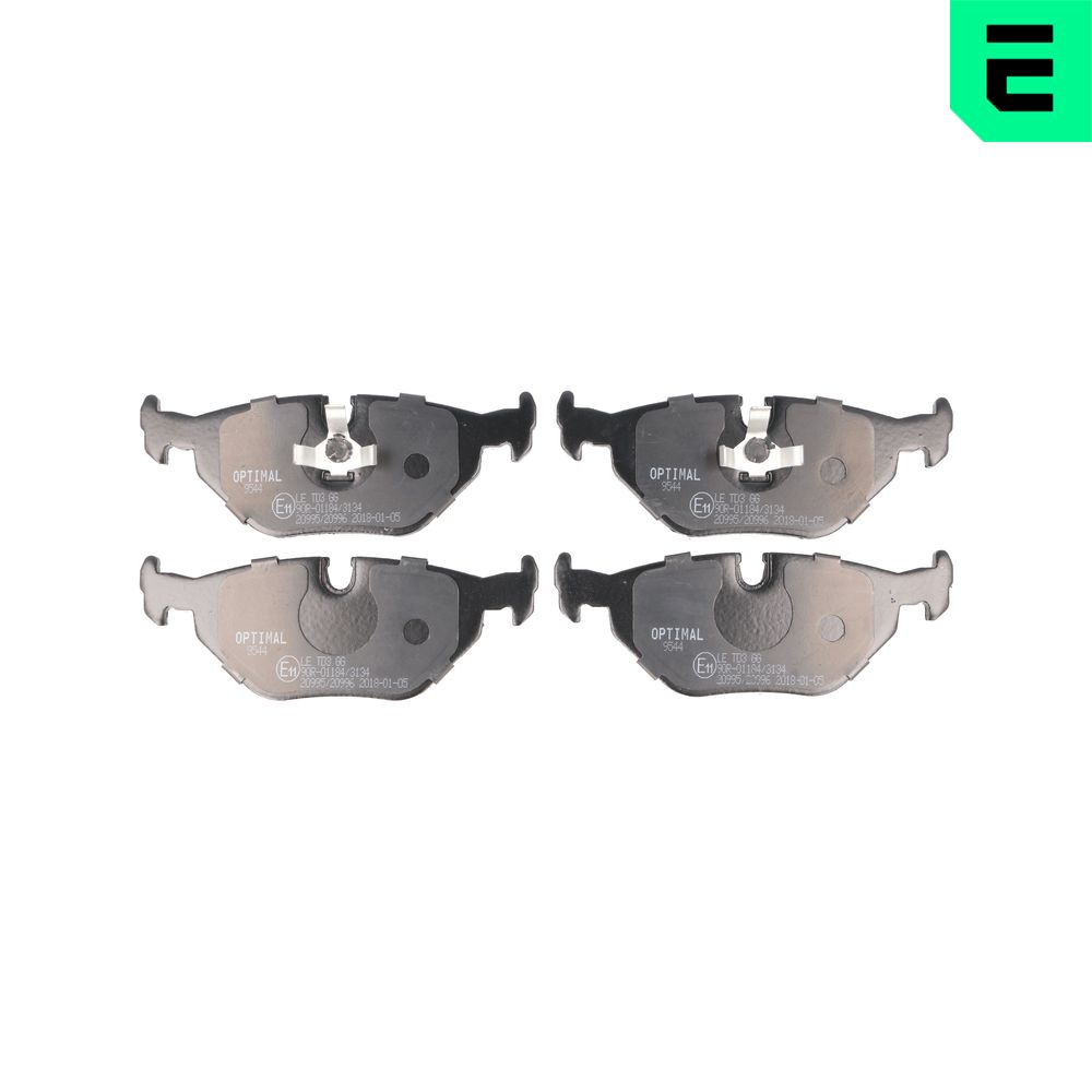 Колодки тормозные (задние) BMW 3 (E30/E36) 82-98/5 (E34) 87-96/7 (E32) 86-94 (Ate-Teves)