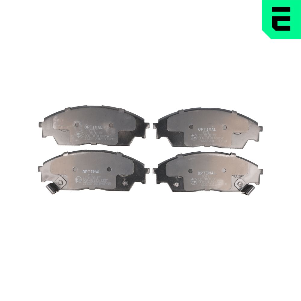 Колодки гальмівні (передні) Honda Civic 88-91