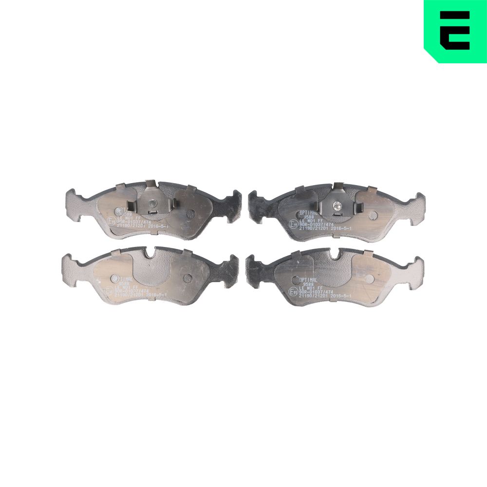 Колодки тормозные (передние) Opel Astra F 91-01/Vectra A/B 88-03/Kadett E 85-92/Omega A 86-94