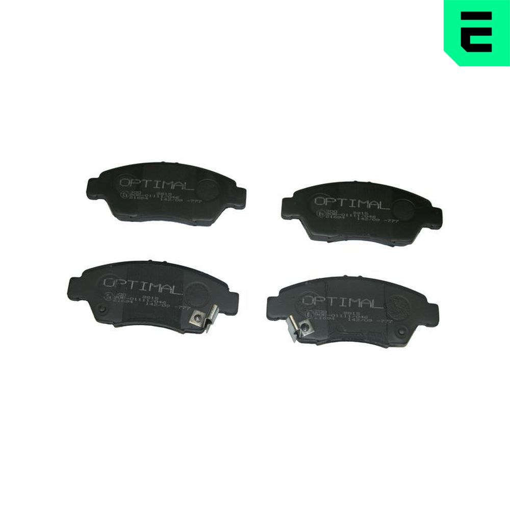 Колодки гальмівні (передні) Honda Civic V/VI/VII 91-05/CRX III 92-98/Jazz 08-14