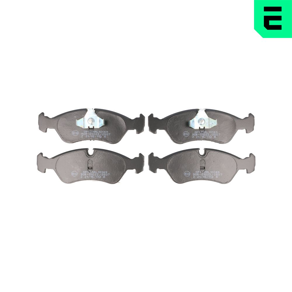 Гальмівні колодки (передні) Opel Astra F 91-98/Kadett E 87-93/Vectra A/B 88-03