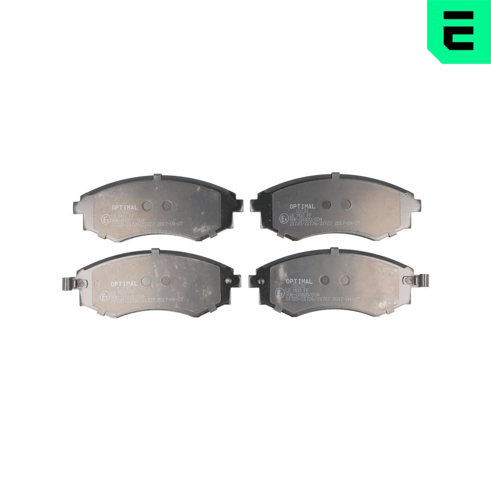 Колодки тормозные (передні) Hyundai Elantra III 00-06/Kia Magentis I 01-05/Ssangyong Rexton 02-