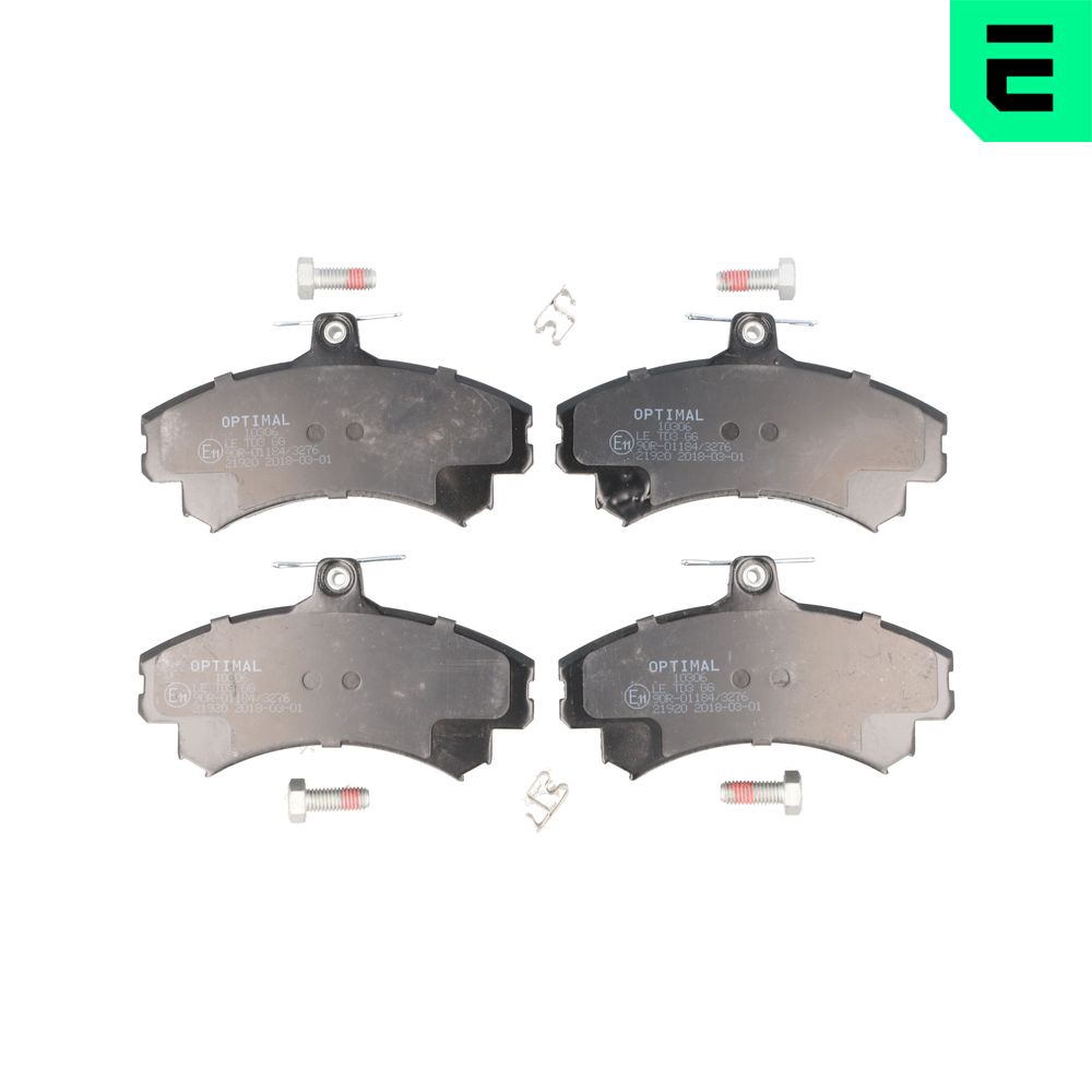 Колодки тормозные (передние) Mitsubishi Colt 04-12/Carisma/Space Star/Volvo S40/V40 95-06/Smart 04-