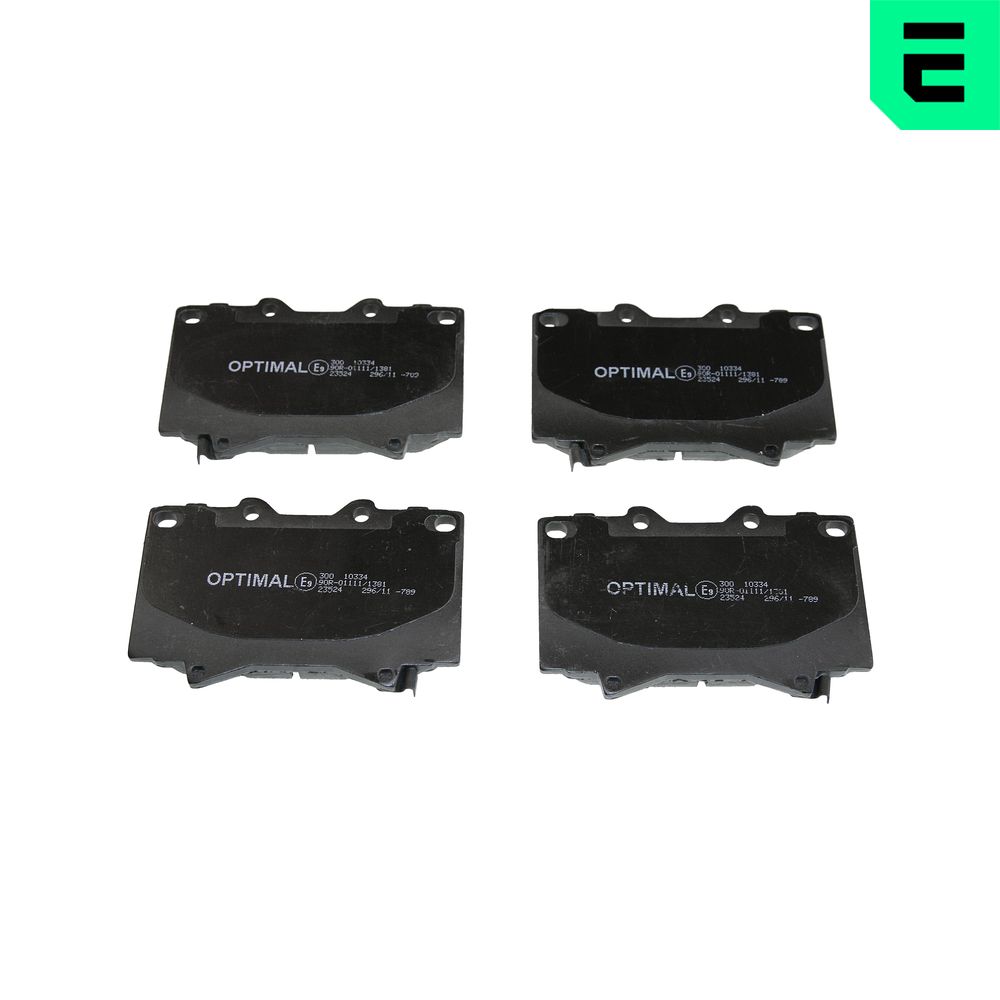 Колодки тормозные (передние) Toyota Land Cruiser 100 98-07/Prado 02-10/Lexus LX 98-08
