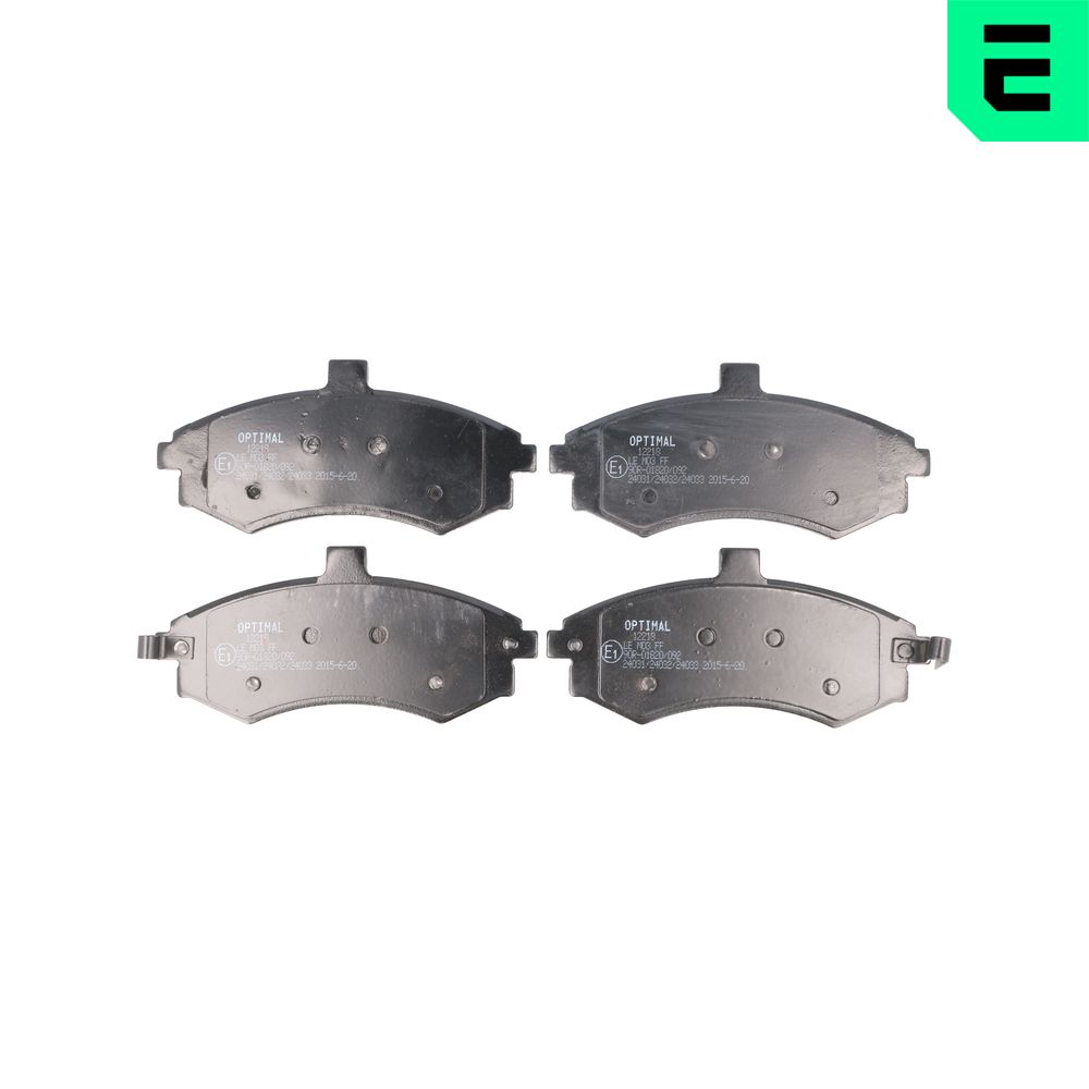 Колодки гальмiвні (передні) Hyundai Elantra 00-06/Matrix 01-10/Kia Cerato 06-09