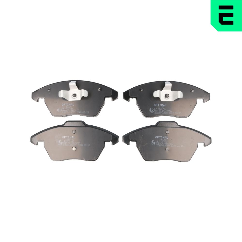 Колодки гальмівні (передні) citroen c4 04-11/peugeot 207/308 07-14/208 12-/307 03-09/3008 09-16