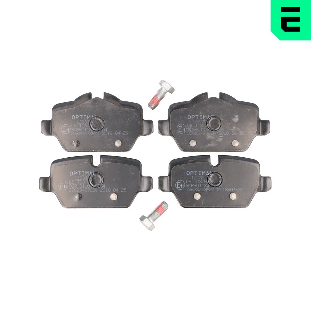 Колодки тормозные (задние) BMW 1 (E81/E82/E87)/3 (E90/E91/E92/E93) 04-13