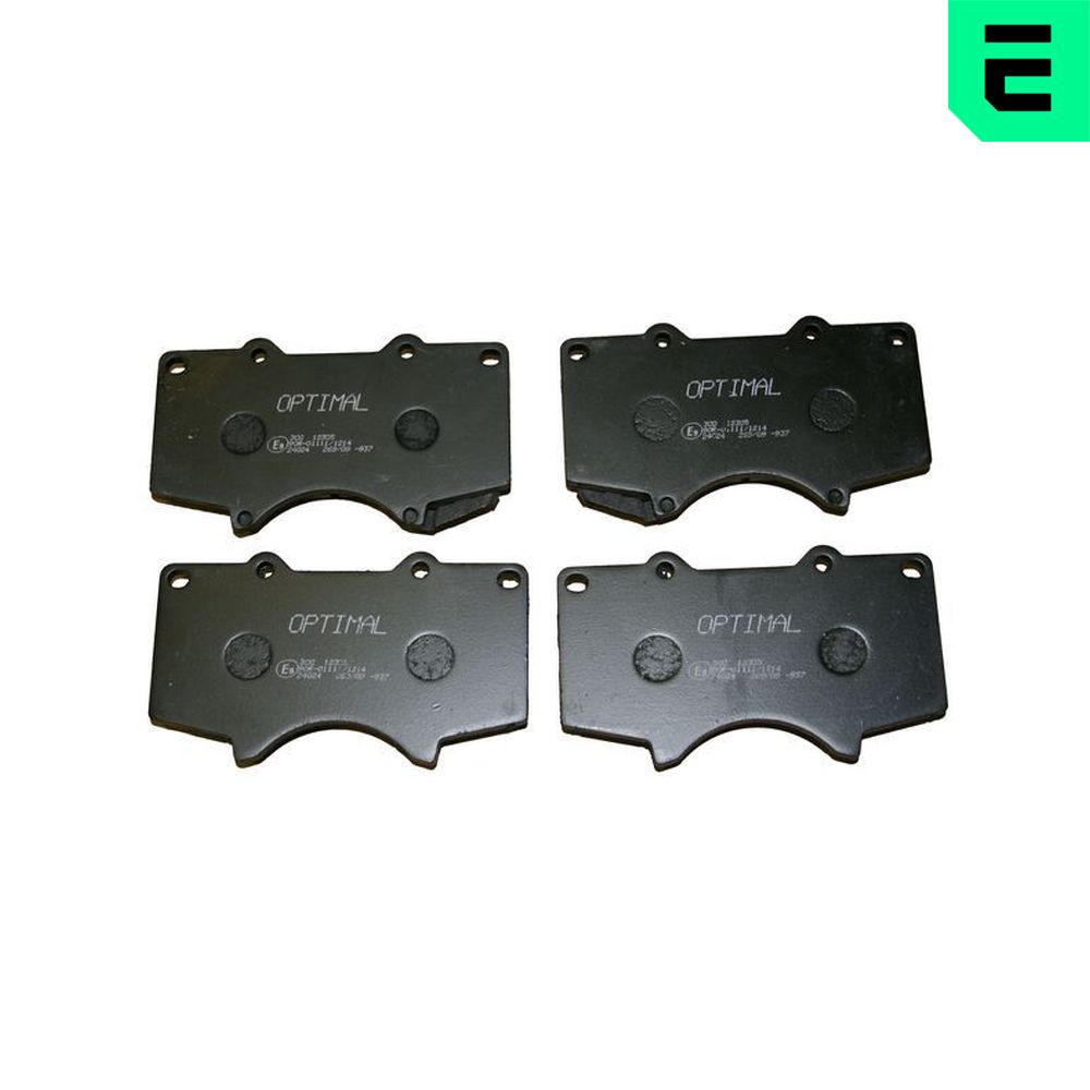 Колодки гальмiвні (передні) Mitsubishi Pajero IV/Toyota Hilux 06-/Land Cruiser Prado/Lexus GX 01-