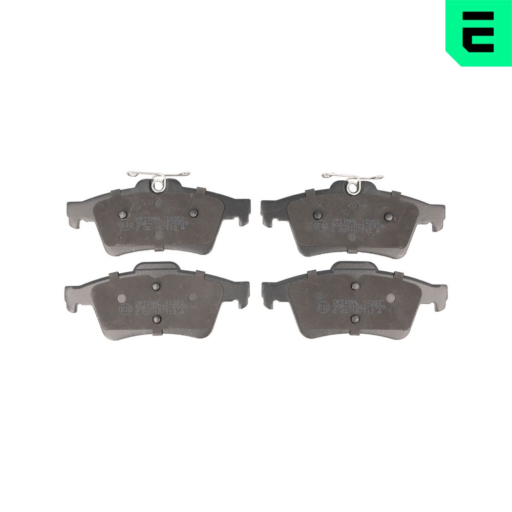 Колодки тормозные (задние) Ford Connect 13-/Kuga/C-Max 08-/Focus/Mazda 3/5/Volvo C30/S40/V50 03-/V40