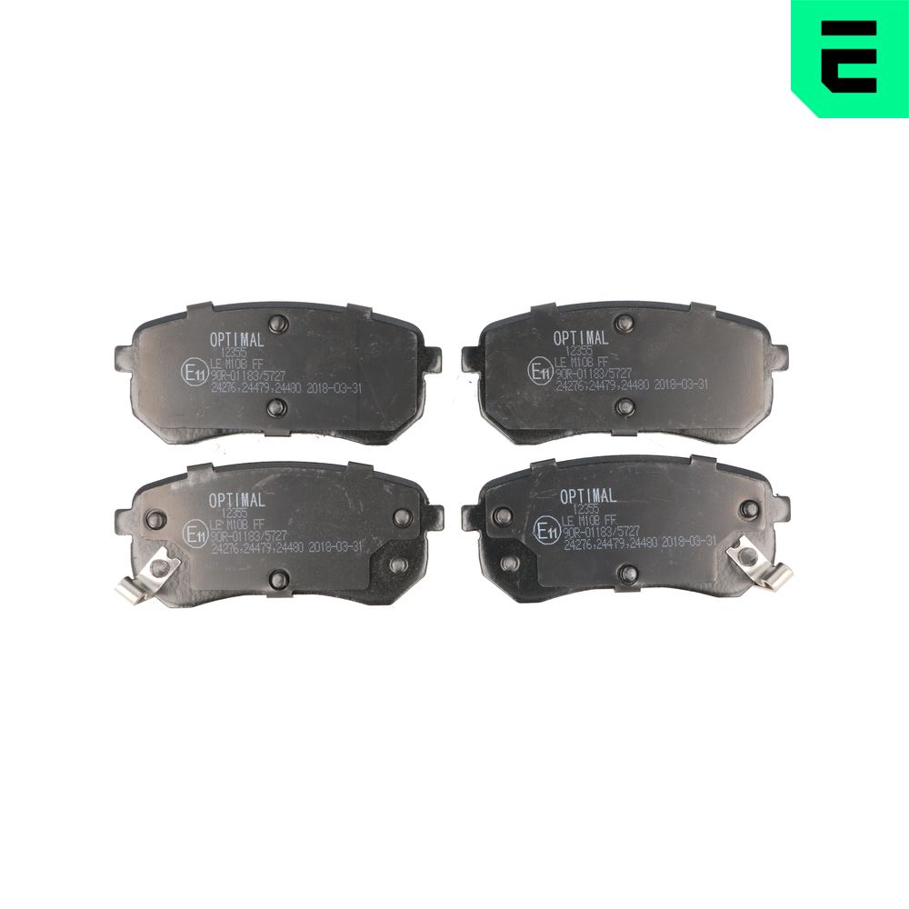 Колодки тормозные (задние) Hyundai i10 07-16/Kia Picanto 04-/Ray 11-