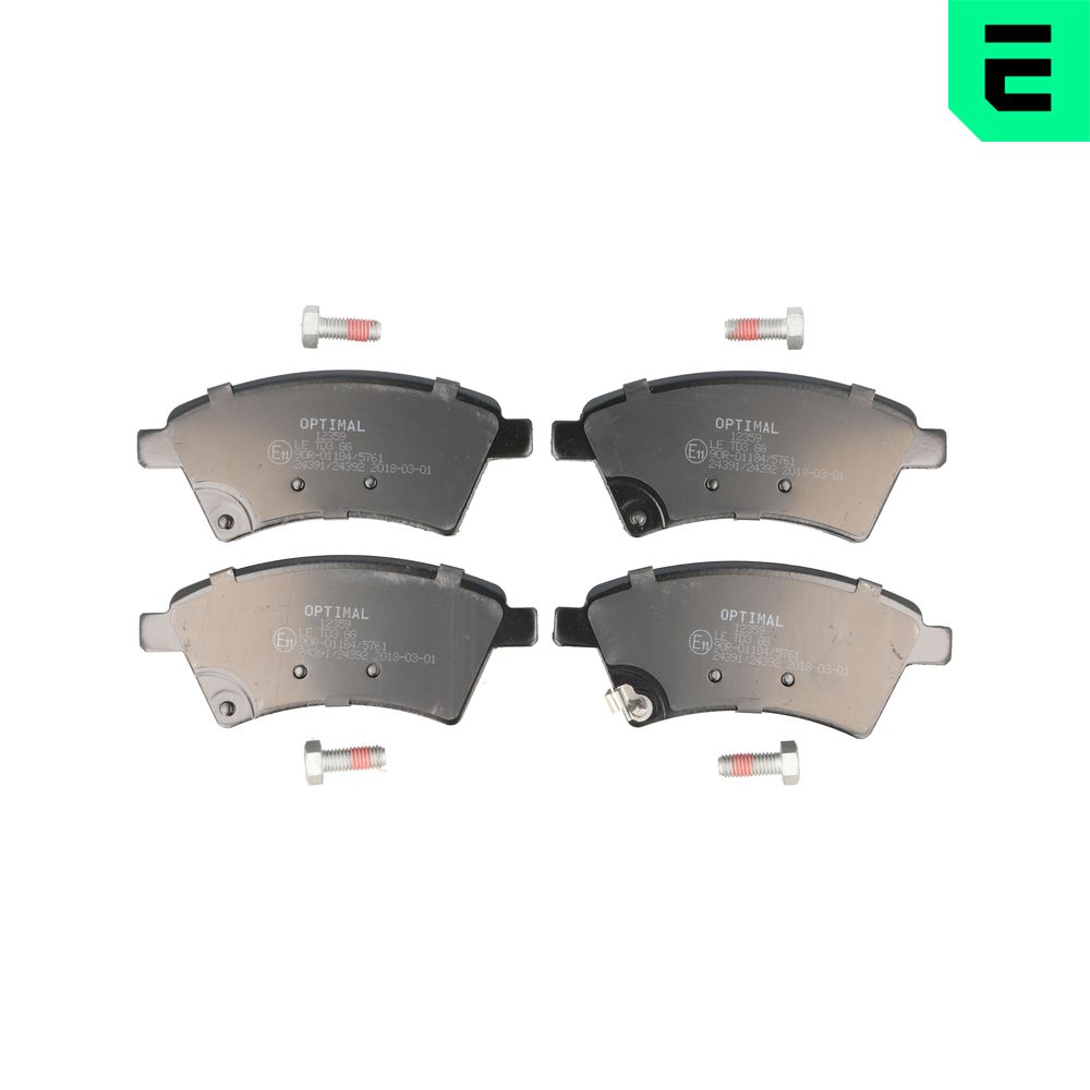 Колодки гальмiвні (передні) Fiat Sedici 06-14/Suzuki SX4 06-