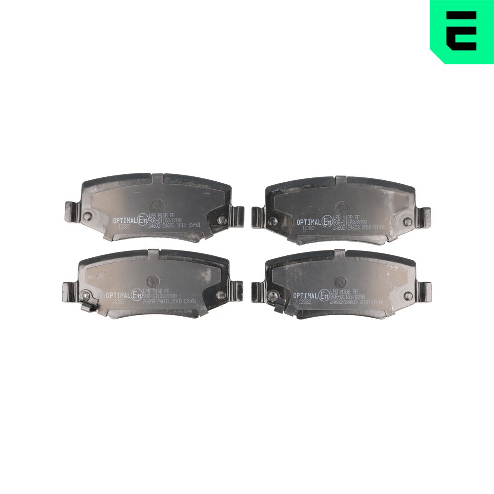 Колодки тормозные (задние) Jeep Cherokee 08-/Compass 06-/Wrangler 07-/Dodge Nitro 06-12