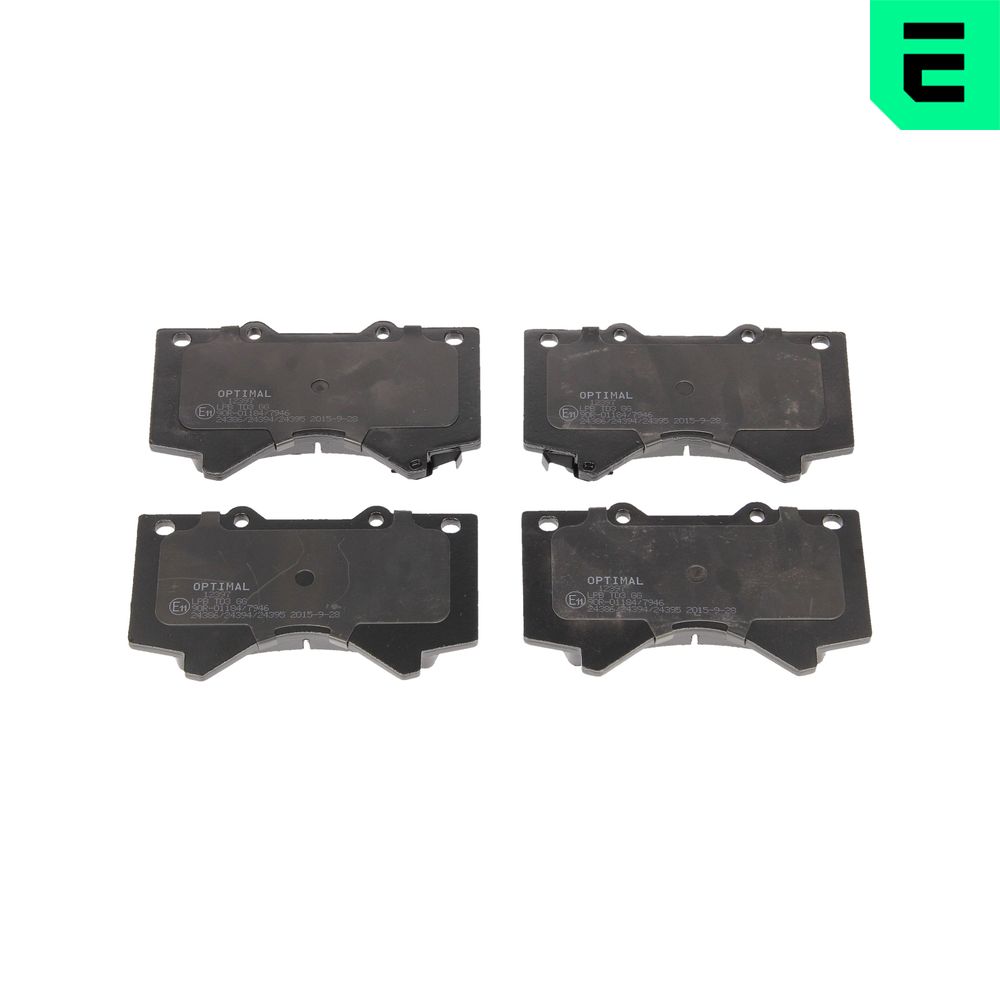 Колодки тормозные (передние) Toyota Land Cruiser Prado 09-/200/Sequoia/Tundra/Lexus LX 07-