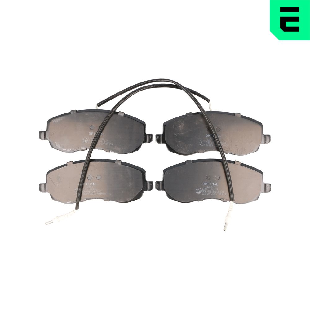 Колодки гальмiвні (передні) Citroen C8/Peugeot 807 2.0/2.2 HDi 06- (Lucas) 