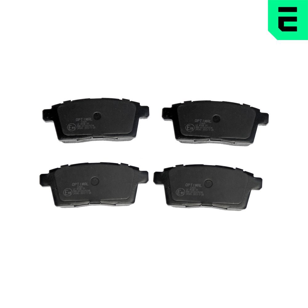 Колодки гальмiвні (задні) Mazda CX-7 2.2-2.5 06-