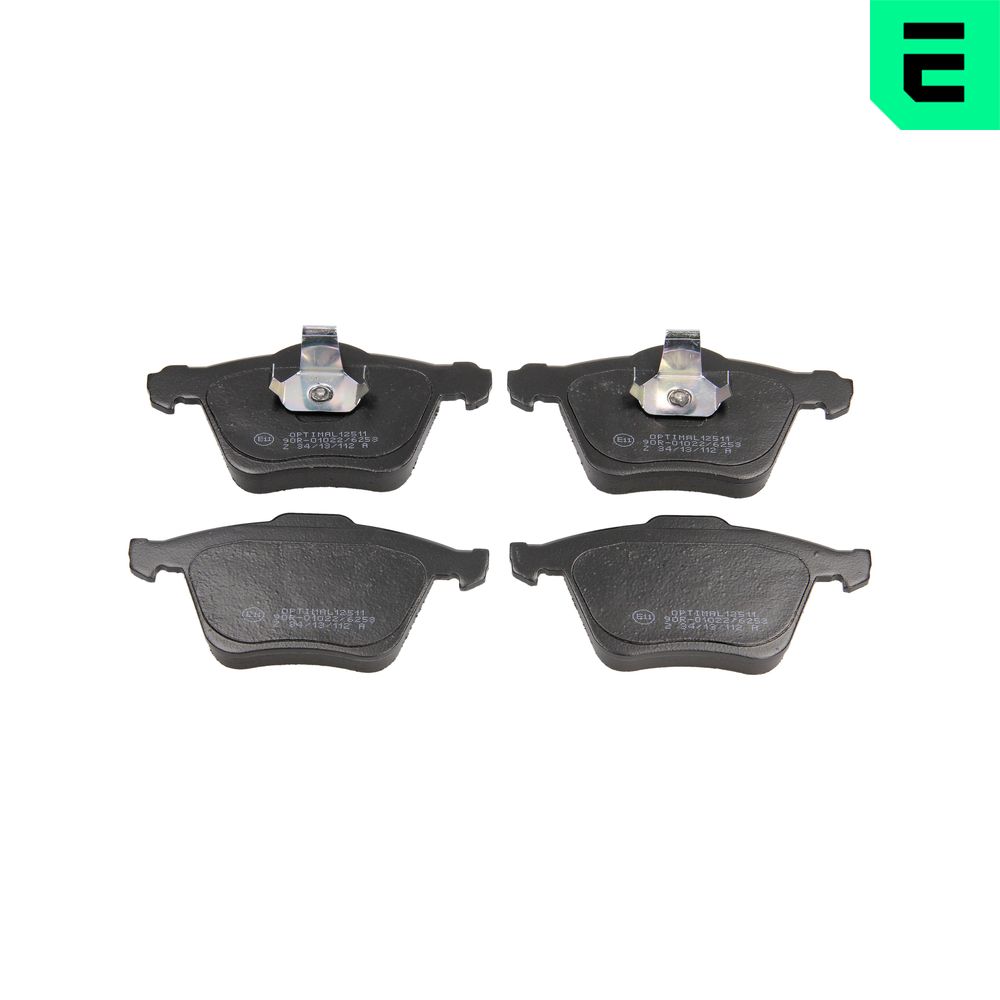 Гальмівні колодки (передні) Ford Galaxy/Mondeo IV/S-Max 07-15/Volvo S60/S80/V60/V70/XC70 06-