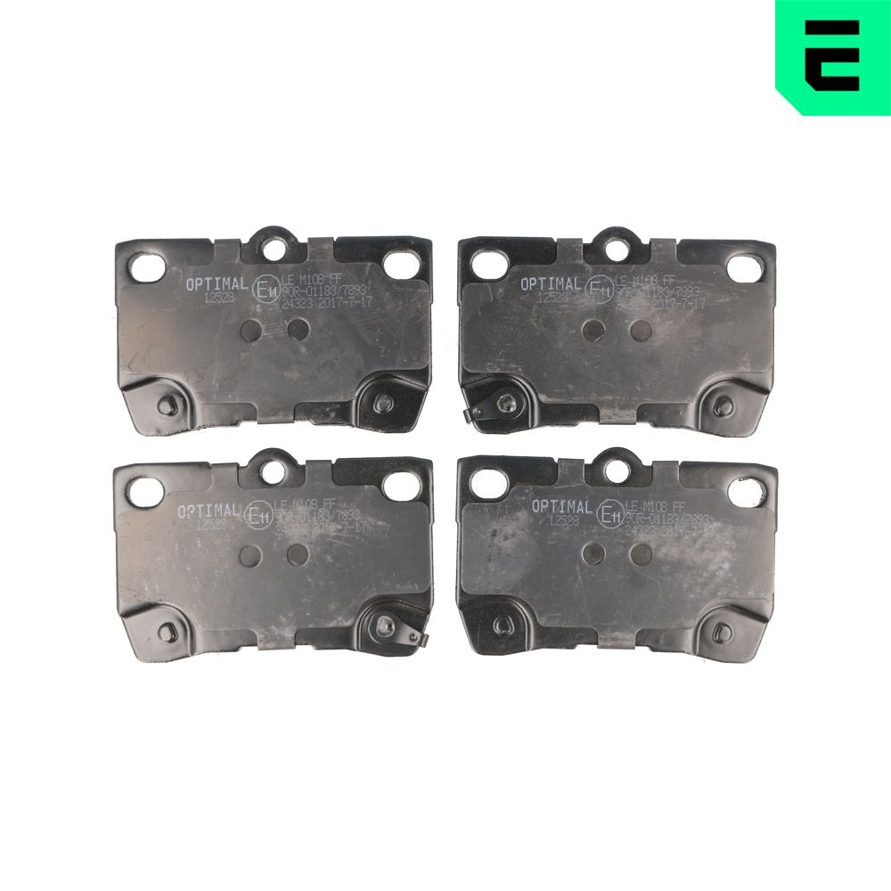 Колодки тормозные (задние) Lexus GS III/IV/IS II/III 05-/Toyota Crown XII/XIII 03-12/Mark X/Reiz 04-