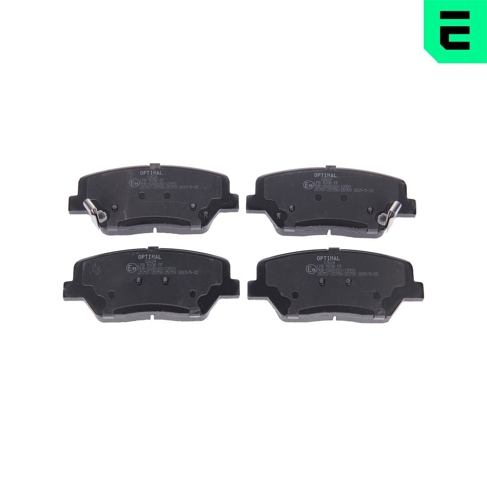 Колодки гальмівні (передні) hyundai santa fe 10-/creta 16-/grandeur 11-/kia sorento 09-/carens 13-