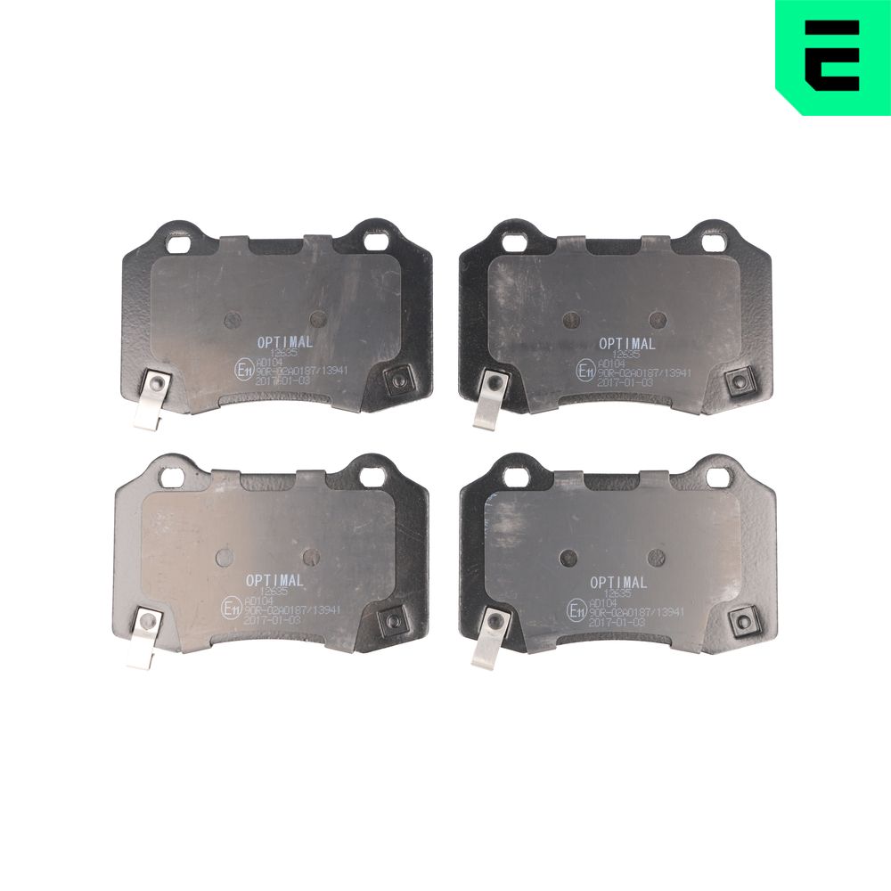 Колодки тормозные задние jeep grand cherokee/chrysler 300c 04-/tesla model s/x/chevrolet camaro 12