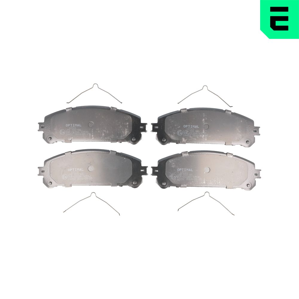 Колодки гальмiвні (передні) Toyota Camry 17-/Highlander 07-/Rav4 IV/V/Lexus ES 12-/NX 14-/RX 08-