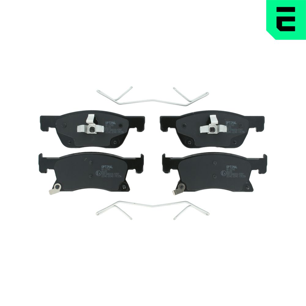 Колодки гальмівні (передні) opel astra k 15-(ate-teves) r15