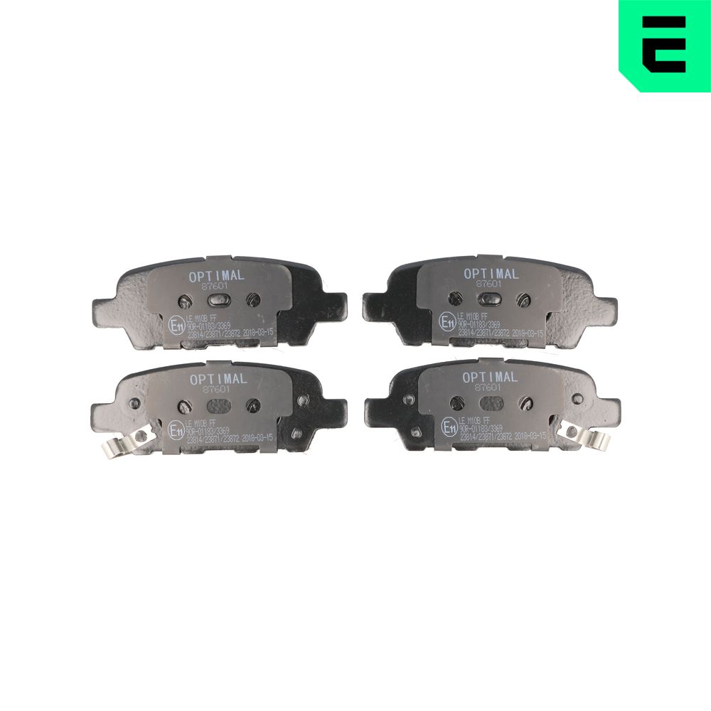 Колодки гальмiвні (задні) Renault Koleos 08-/Nissan Qashqai/Tiida 07-13/Teana/X-Trail 01-13