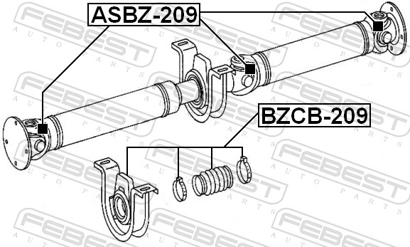 BZCB209 FEBEST