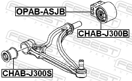 CHABJ300B FEBEST