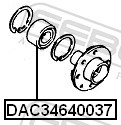 DAC34640037 FEBEST