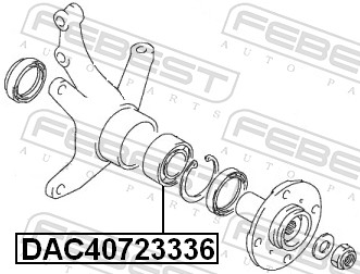 DAC40723336 FEBEST