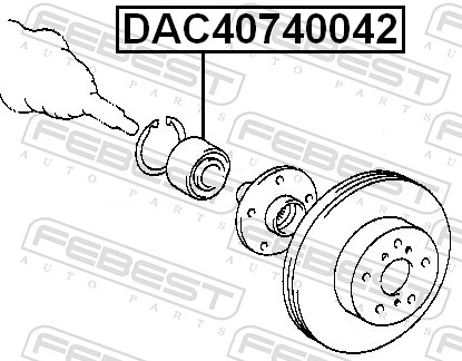 DAC40740042 FEBEST