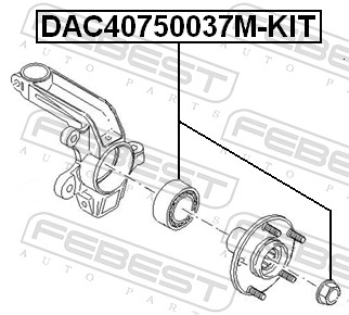 DAC40750037MKIT FEBEST